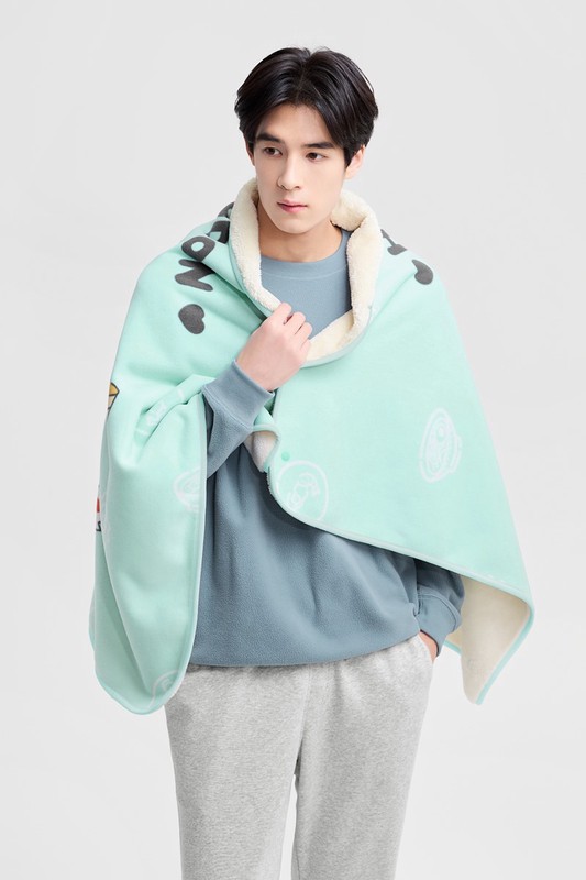 三麗鷗Fleece家居毯-03-中性款