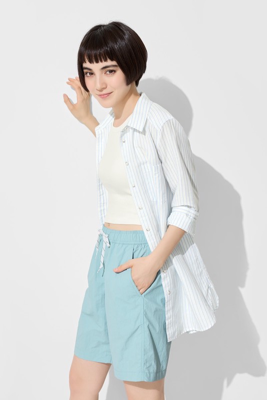 防潑水休閒海灘短褲-男