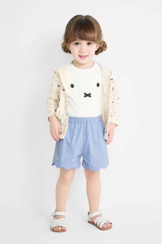 純棉花邊造型短褲-Baby