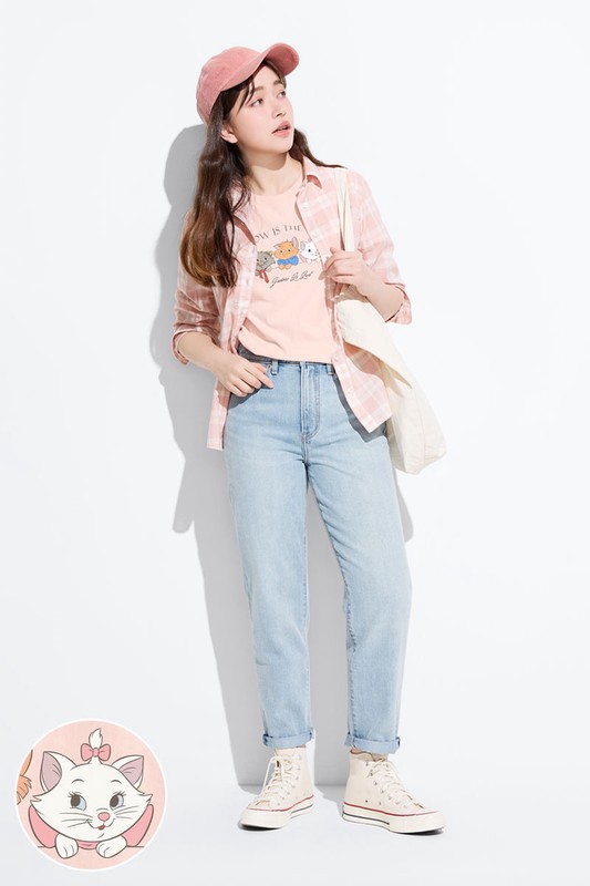 迪士尼系列寬版印花T恤-22-女