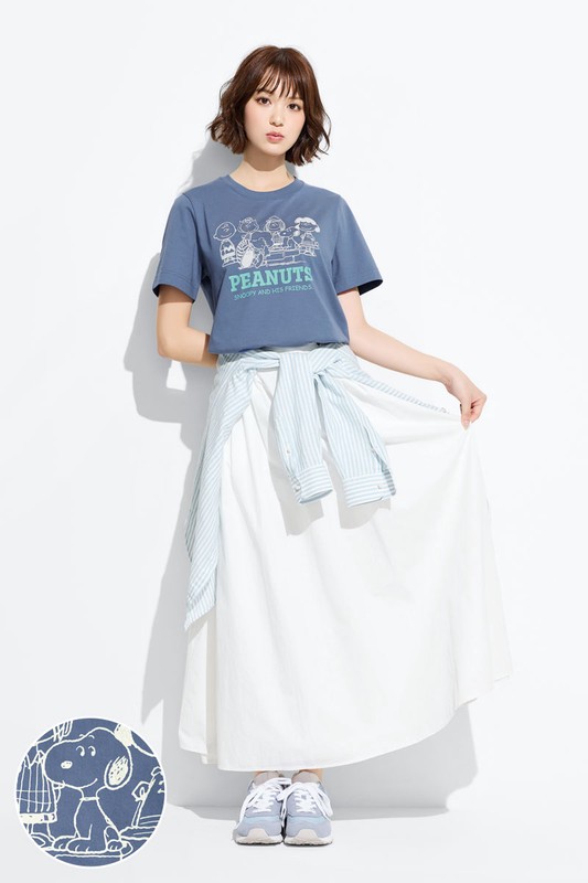 史努比系列厚版印花T恤-30-女