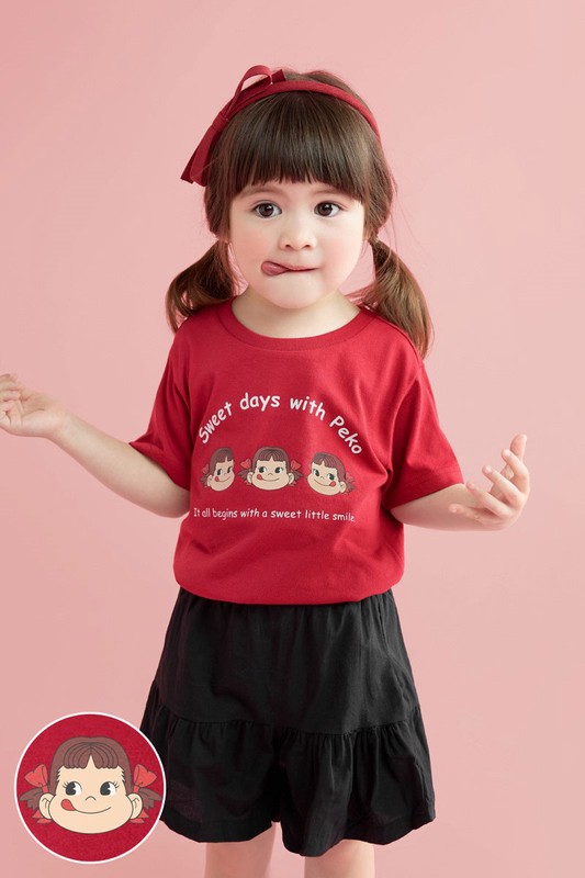 PEKO & POKO印花T恤-11-童