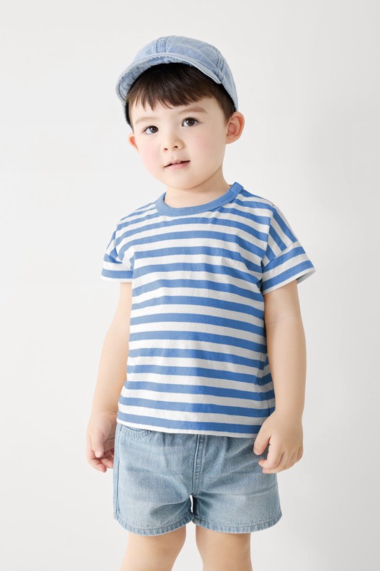 純棉條紋T恤-Baby