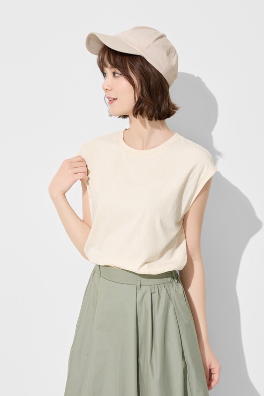 兩件式針織吊帶上衣-女