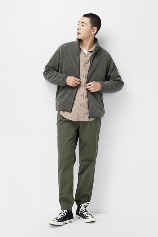 Fleece立領外套-男