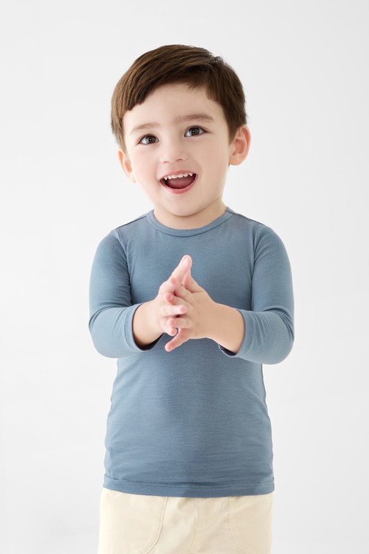 heatup圓領九分袖上衣-Baby