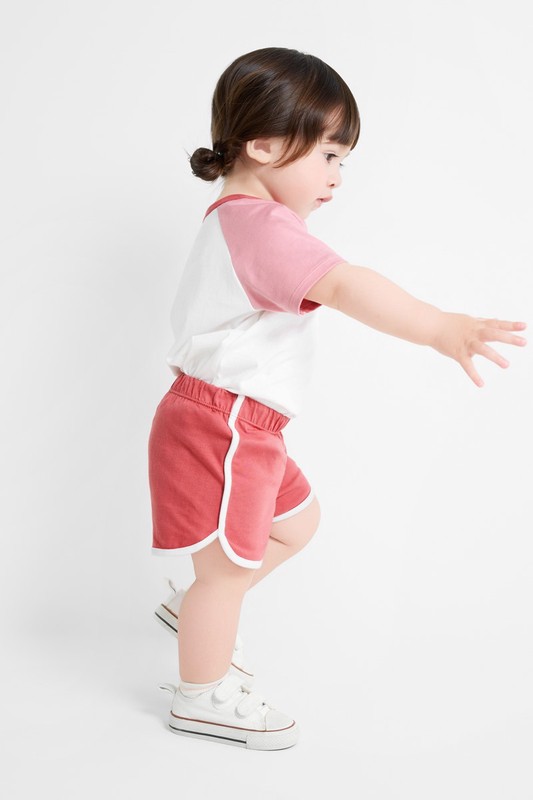 純棉拼色套裝-Baby