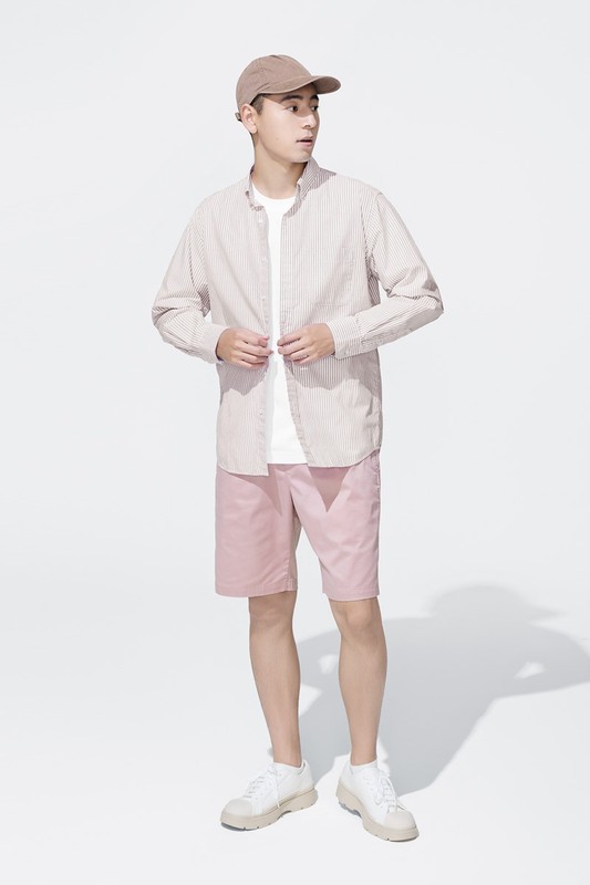 快乾棉質輕便短褲-男