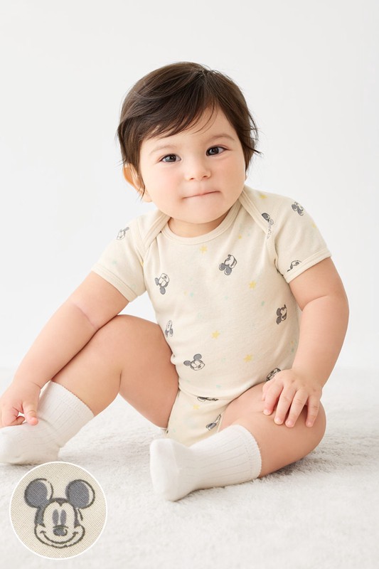 迪士尼系列純棉羅紋包臀衣-Baby