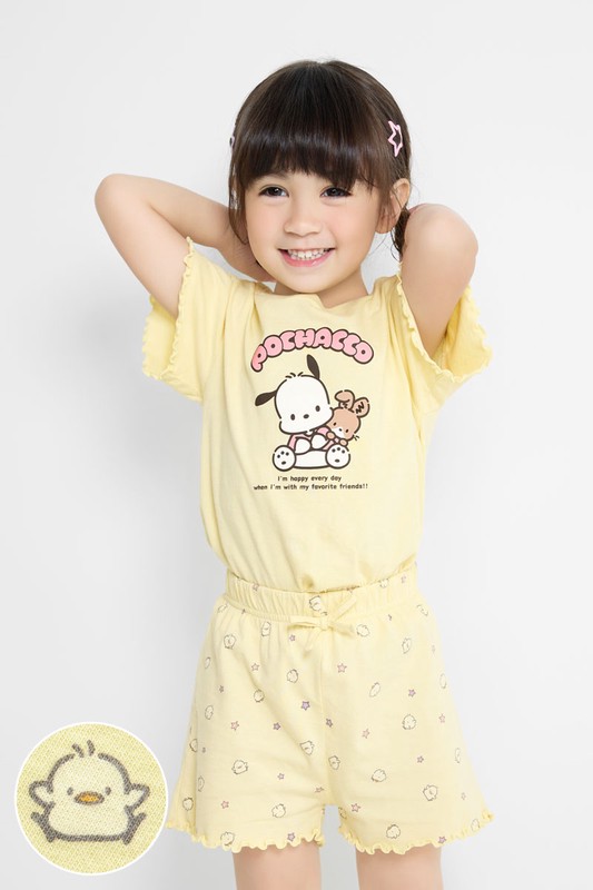 三麗鷗純棉木耳邊家居套裝-02-童