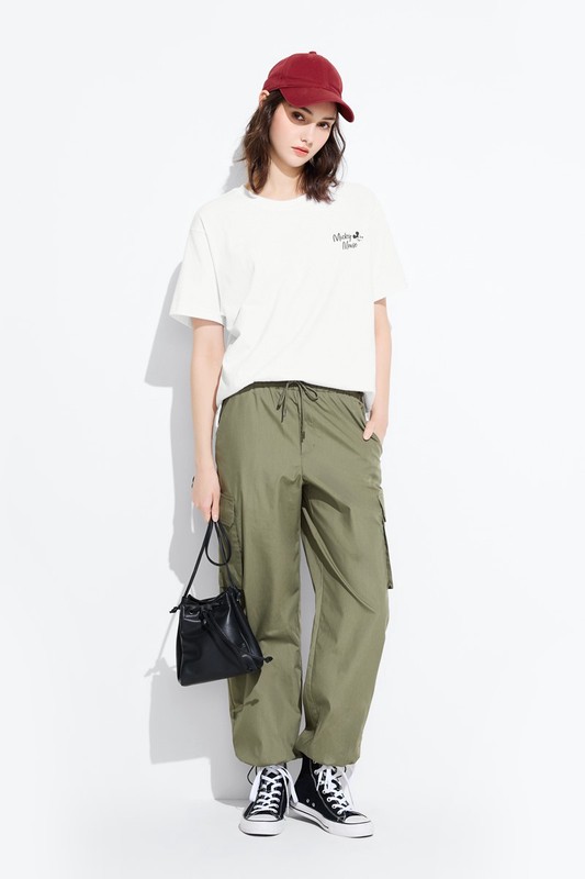 迪士尼系列寬長版印花T恤-17-女