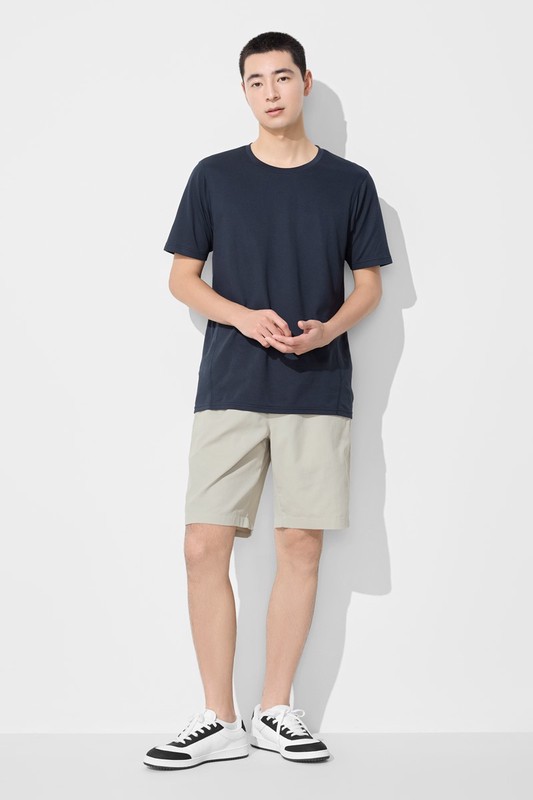 快乾棉質輕便短褲-男