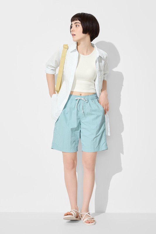 防潑水休閒海灘短褲-男