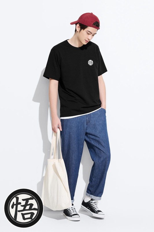 七龍珠Z印花T恤-01-男