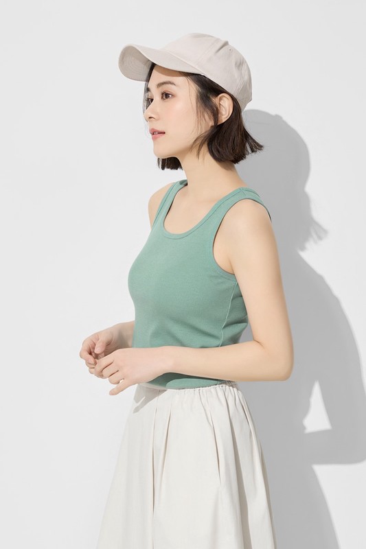 羅紋背心-女