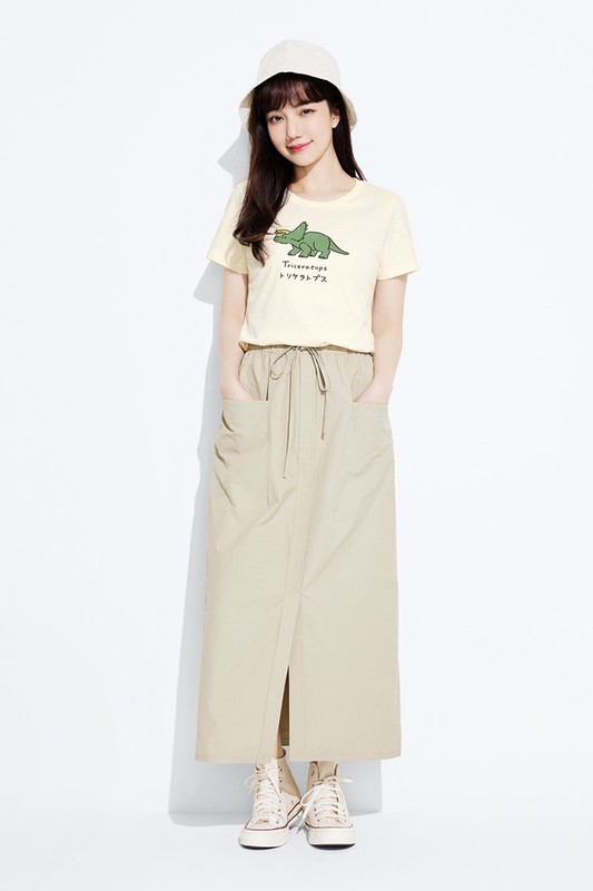 Jurassic World印花T恤-04-女