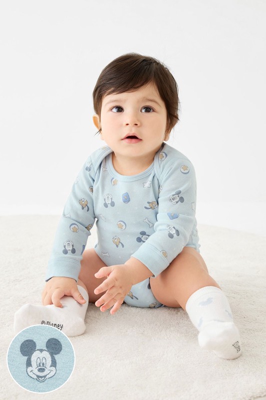 迪士尼系列純棉羅紋包臀衣-Baby