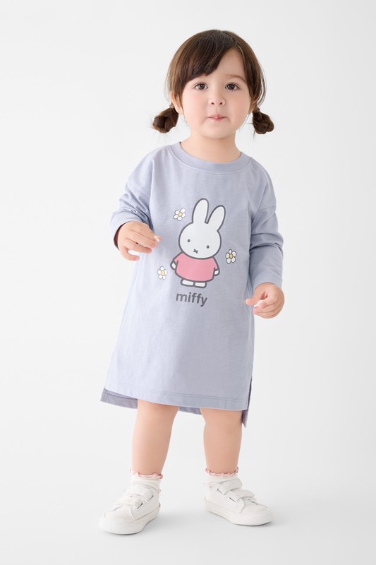 Miffy竹節棉長版上衣-Baby