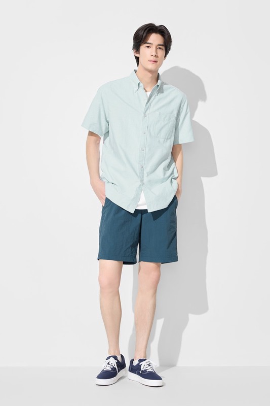 防潑水休閒海灘短褲-男