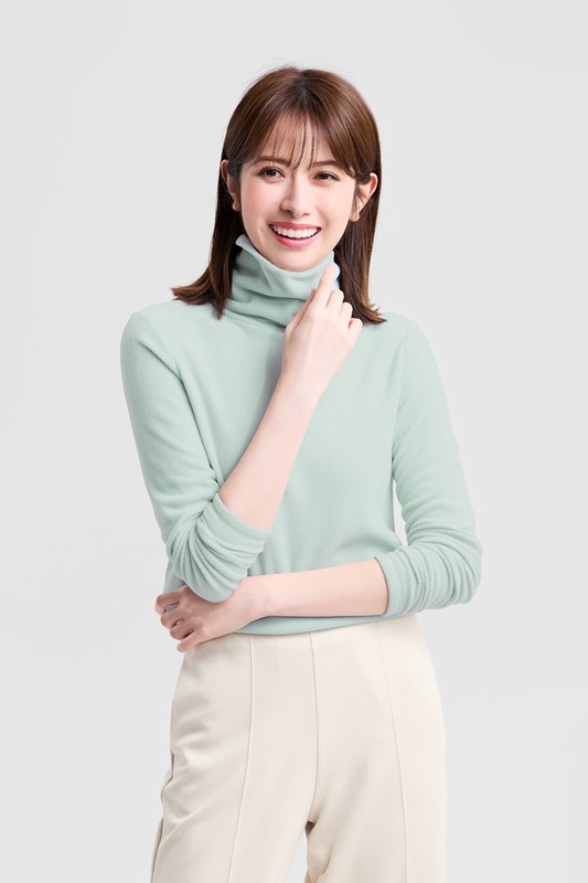 Fleece高領上衣-女