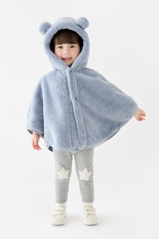 長刷毛造型斗篷-Baby