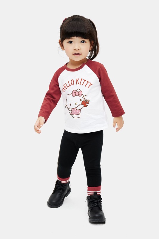 彈力九分內搭褲-Baby