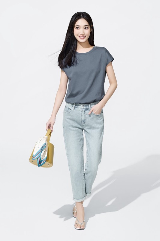 絲光棉連袖上衣-女