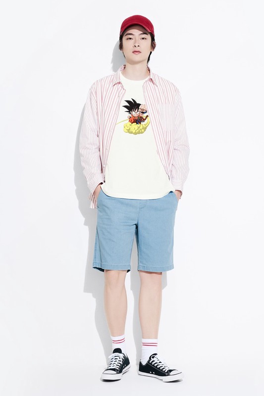 七龍珠印花T恤-01-男