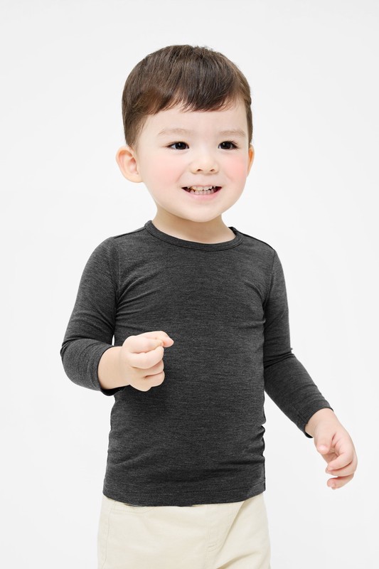 heatup圓領九分袖上衣-Baby