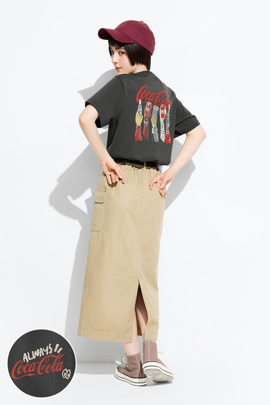 可口可樂厚版印花T恤-05-男