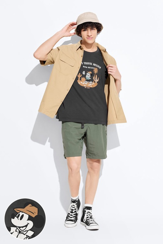 迪士尼系列印花T恤-42-男