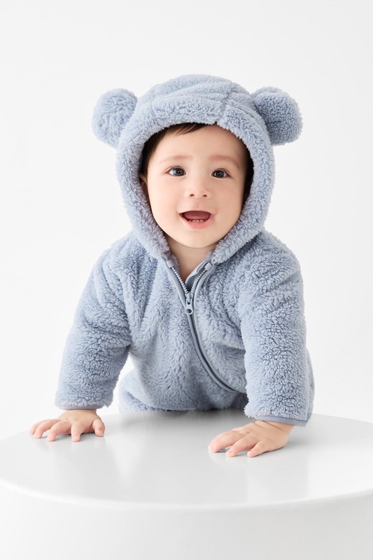 長刷毛連身衣-Baby