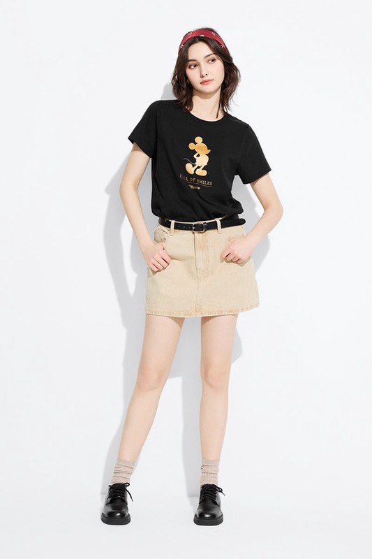 迪士尼系列印花T恤-05-女