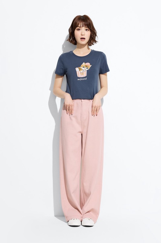 貓福珊迪印花T恤-08-女