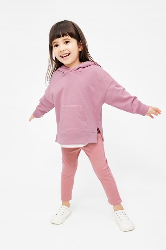 針織緊身長褲-童