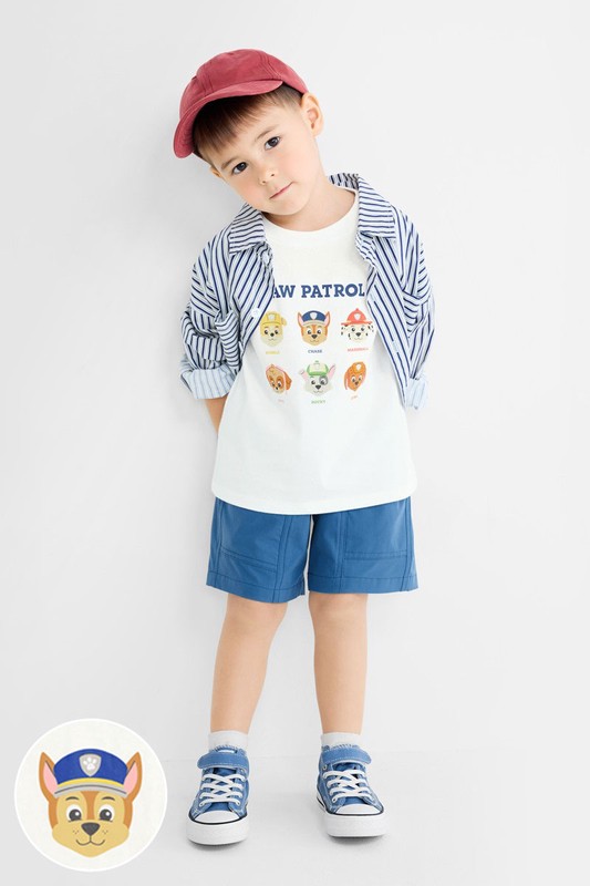 汪汪隊立大功印花T恤-02-童