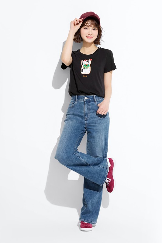 大人的圖鑑印花T恤-01-女