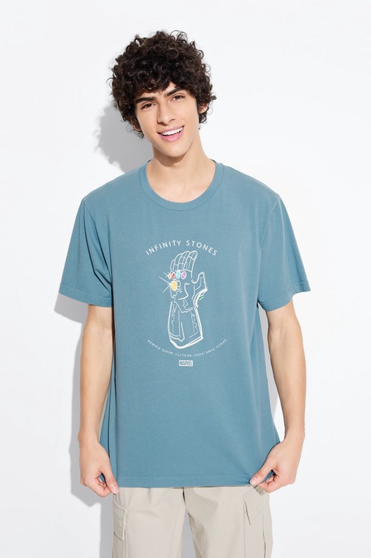 漫威系列印花T恤-05-男