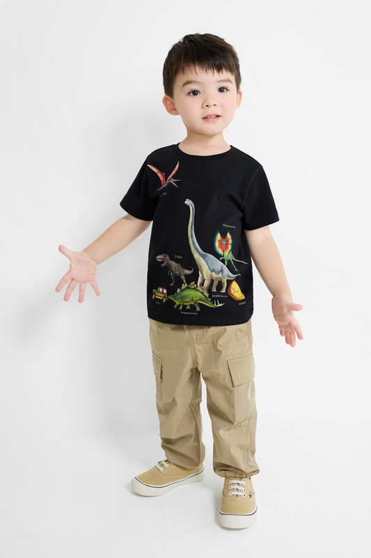 Jurassic World印花T恤-03-童