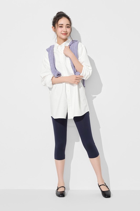 牛津長袖襯衫-男