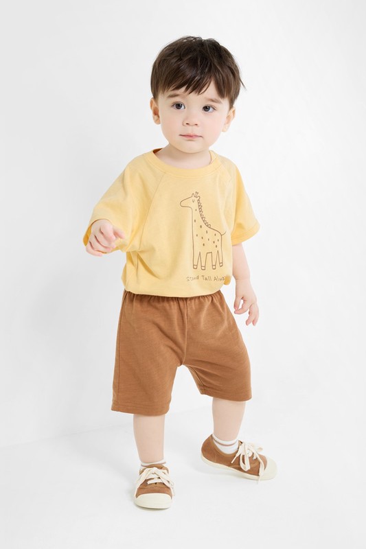 竹節棉短褲-Baby