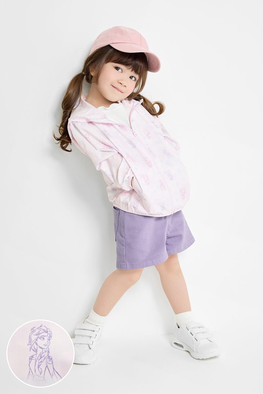 迪士尼系列抗UV輕型印花風衣外套-童