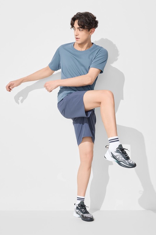 快乾鬆緊短褲-男