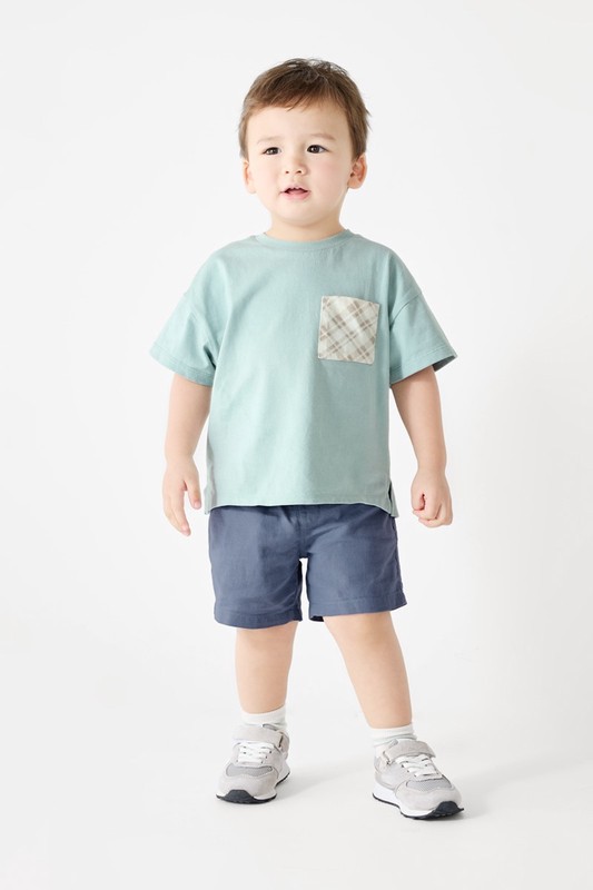 純棉鬆緊短褲-Baby