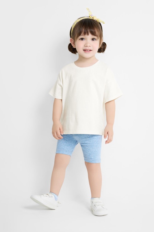 針織五分內搭褲-Baby