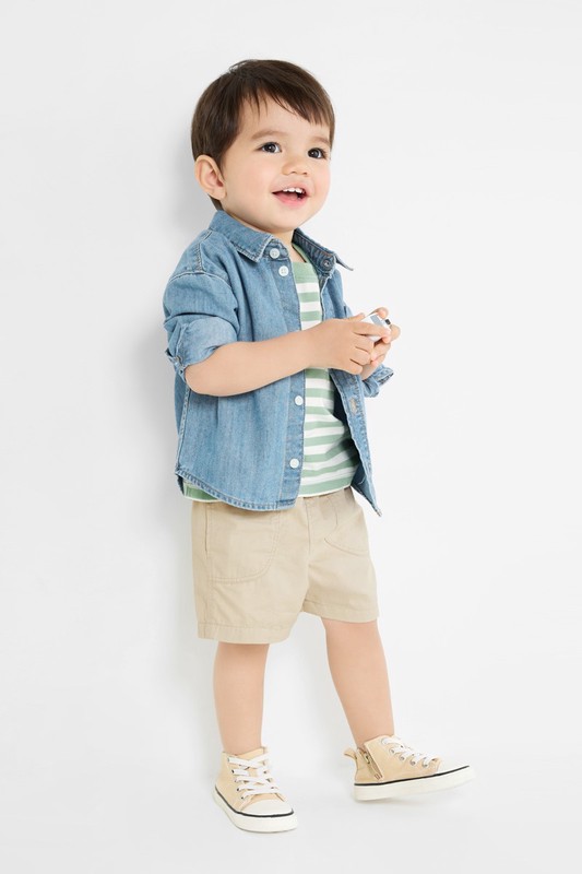 純棉輕便短褲-Baby