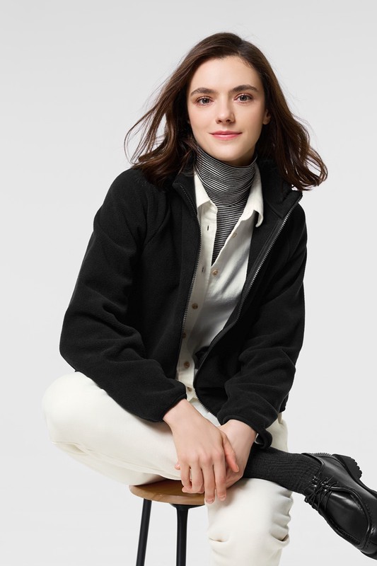 Fleece立領外套-女