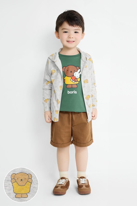 Miffy and Friends純棉連帽外套-童