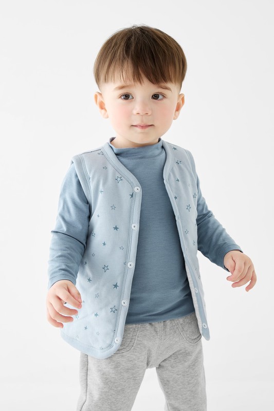 heatup立領九分袖上衣-Baby