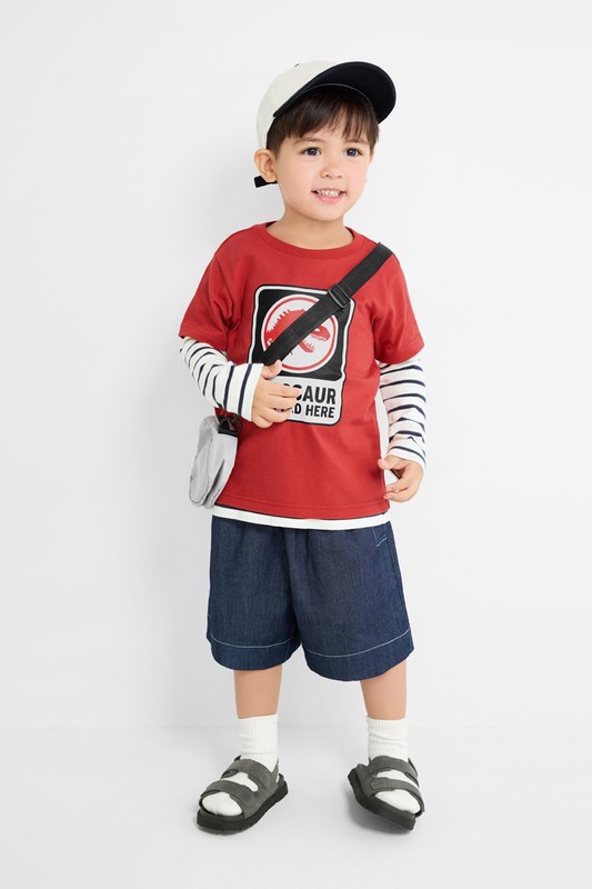 Jurassic World印花T恤-07-童